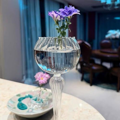 2025 Creative Floating Flower Holder | 14 Pieces Floating Floral Arrangement Stand | Plastic Stem Holder for Fish Tanks, Aquariums, and Tabletop Water Gardens