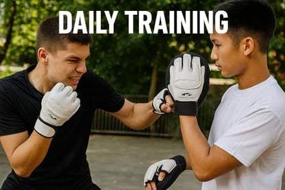 Taekwondo Sparring Gear, Taekwondo Shoes & Sparring Gloves. - size: X-Small