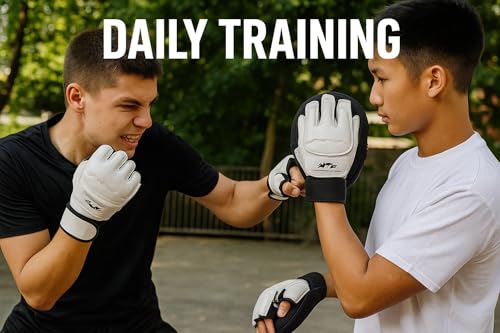 Taekwondo Sparring Gear, Taekwondo Shoes & Sparring Gloves. - size: Small