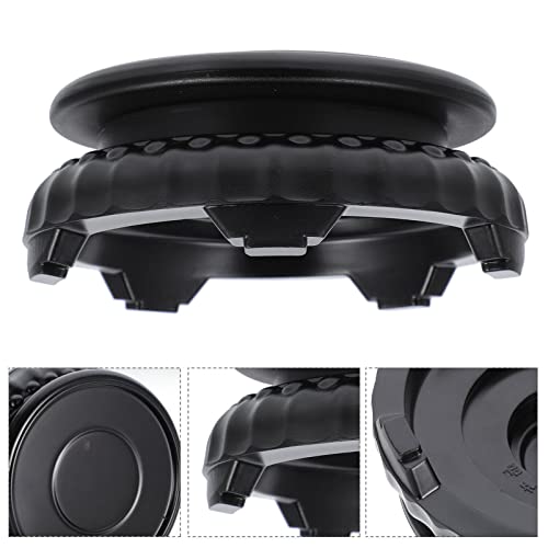 Alipis Bonsai Rotating Pedestal 5.11in Round Flowerpot Base Vase Display Stand for Tea Set Small Fish Tank Jade Home Office Flower Shop and Garden Decor