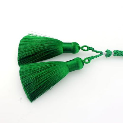 Muslims Islamic Dhikr 33 Tasbeeh Tasbih Prayer Beads, Green Aventurine Stone Beads with Tassel