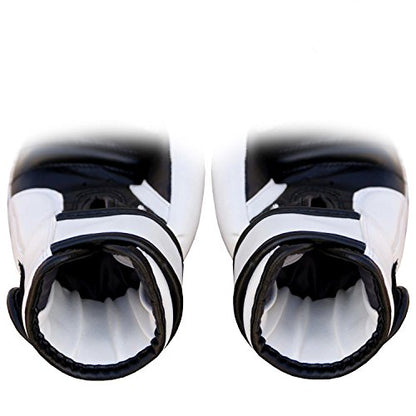 Farabi Boxing Gloves Kids Junior Muay Thai Kick Boxing Training MMA Punching Bag - color: White, size: 4OZ