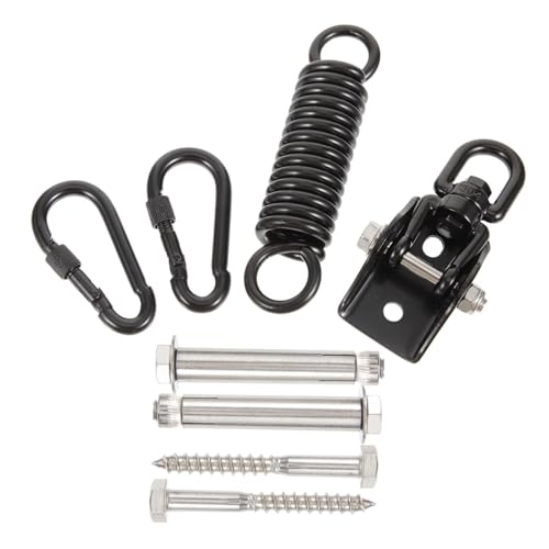 Toyvian 1set Heavy Bag Hanger Bracket Set Stainless Steel Anchor for to Install Suspension Hooks for Hammocks Swings Outdoor Use