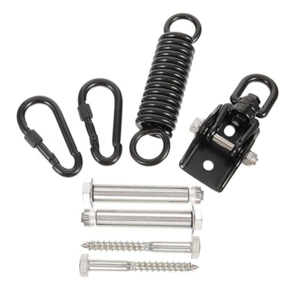 Toyvian 1set Heavy Bag Hanger Bracket Set Stainless Steel Anchor for to Install Suspension Hooks for Hammocks Swings Outdoor Use