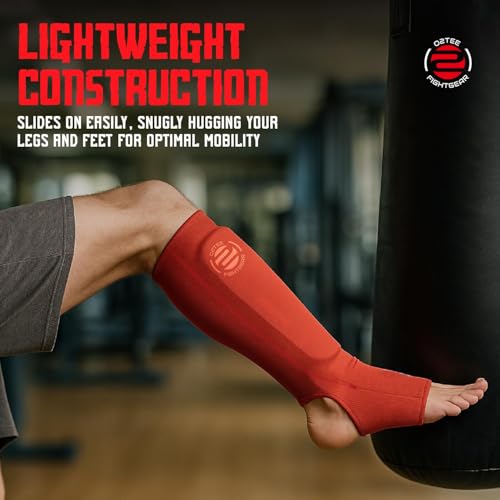 O2TEE Custom MMA Shin Pads Make Your Own Protective Shin Guards for Muay Thai Kickboxing Sparring and Training, for Adults, Kids, and Youth - color: blue