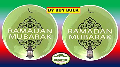 Ramadan Favors [12 PACK] Ramadan Decoration Happy Ramadan Button Pins Gold رمضان Islamic Favors Islamic Wall decoration Muslim Kids Gifts Fanoos Muslim Lantern wholesale Islamic Gifts 123