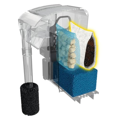Fluval Add-On Surface Skimmer – Compatible with AC20, AC30 & AC50 Power Filters – Removes Surface Film & Organic Waste – Improves Oxygen Exchange & Water Clarity – Easy Install, Safe for Fish