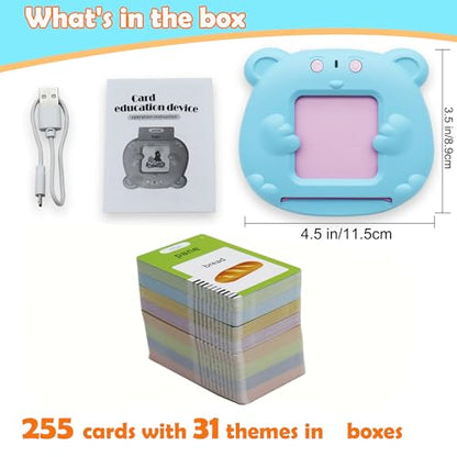 MAYAPHILOS 510 Words Italian and English Talking Flash Cards, Pocket Speech for Learn Italian, Italian Language Learning Audible Talking Flashcards Toddlers' Sensory Preschool Birthday Gifts - size: 510 Words Italian and English