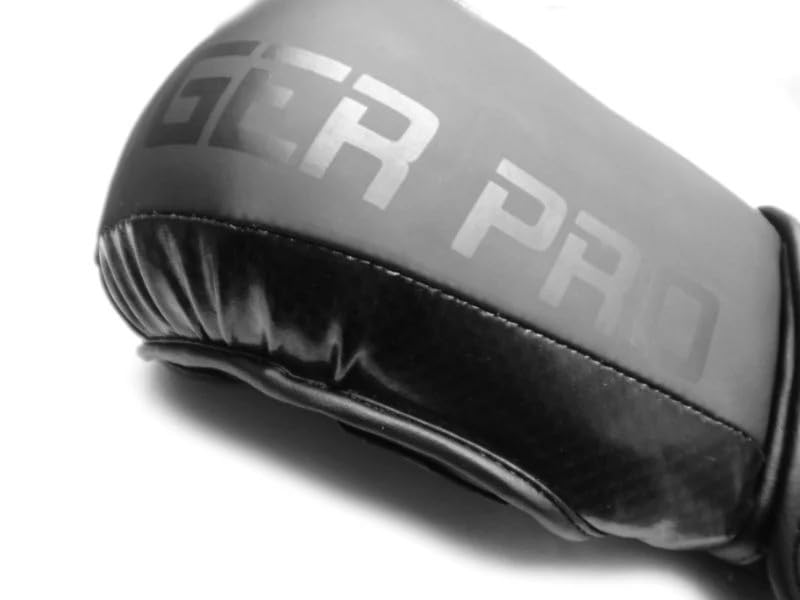 MMA Sparring Gloves with Extra Knuckle Padding, Leather Training Gloves for Grappling, Kickboxing & MMA Training - size: Large
