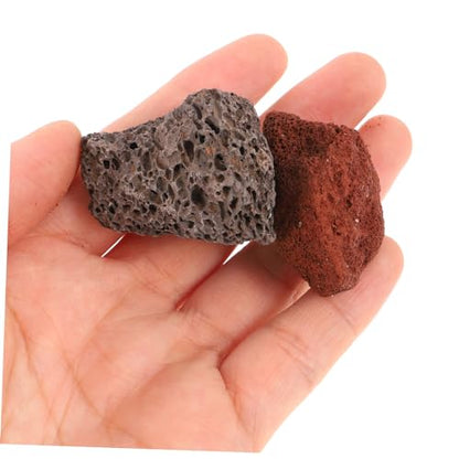 Happyyami 1set Decorative Volcanic for Fish Tank and Aquarium Accessories for Landscaping and Planter Decor