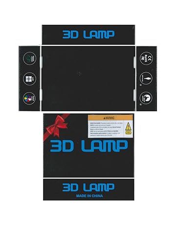 3D Night Light for Kids 3D Islamic Architecture Led Lamp with Remote Control 16 Color Changing Xmas Birthday Gift for Child