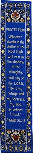 Logos Trading Post Divine Protection Psalm 91:1-2 Christian Bookmark - color: Divine Protection, size: 1 Pack