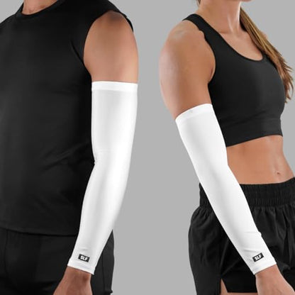 Solid Arm Sleeve - color: Basic White, size: 5X-Large