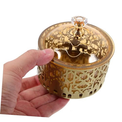 Candy Tray for Eid Mubarak Ramadan Elements Serving Plate Decorative Snack Holder for Parties Multi-Purpose Food Tray for Home Decor Organization