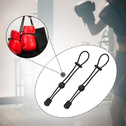 kowaku Boxing Gloves Carrying Strap Travel Carrier Gloves Punching Bag Strap,Accessory,Storage Rack,Professional Hanging Sling Leash - color: black