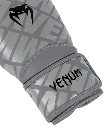 Venum Contender 1.5 Boxing Gloves - color: Grey/Black, size: 16-Ounce