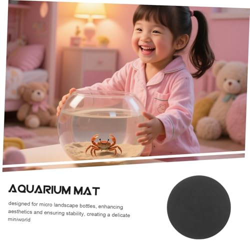 POPETPOP Aquarium Bottom Pad for Stability and Protection Shockproof Cushion for Reptile Terrarium and Micro Landscape Bottles