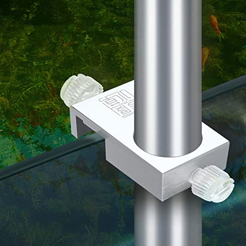 Aquarium Pipe Aluminum-Alloy for Fix - Outflow- Tube Clamp Aluminum-Alloy Water Pipe Clip - size: 12MM