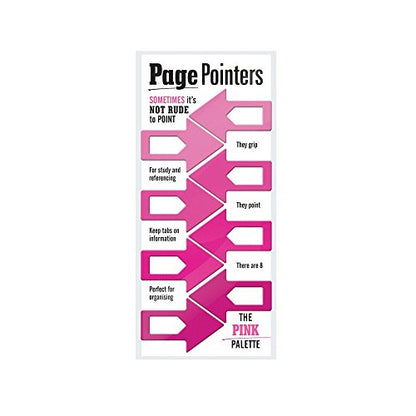 Page Pointers Page Markers - Pink - color: Pink