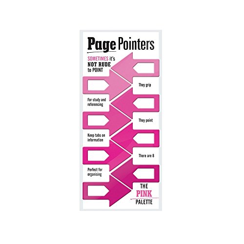 Page Pointers Page Markers - Pink - color: Pink