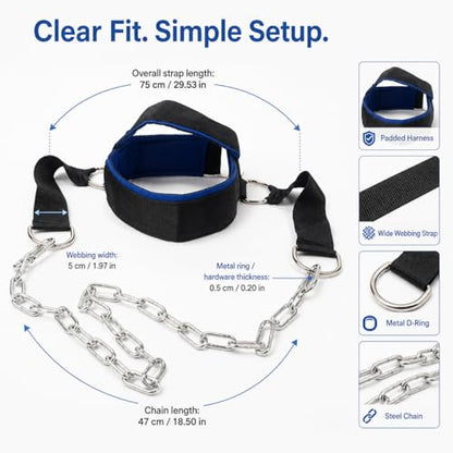 Neck Training Head Harness Adjustable Support Weight Bearing Design for Strength Training Gym Workouts Rehabilitation Exercises
