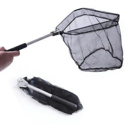 Fishing Net with Handle,Fish Crab Minnow Net Extendable for Fish Tank