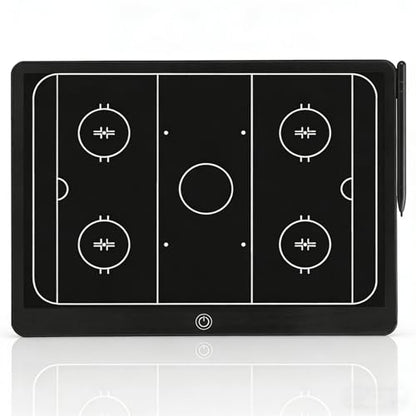 Electronic Hockey Coaching Boards, Portable Erasable Pro Strategy Board for Training Teaching Competition Command,Tactical Drawing Tablet Coach Gifts