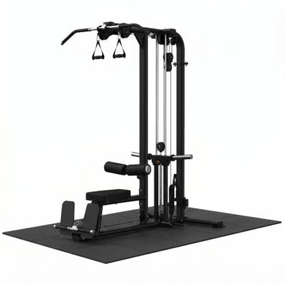 THAILE Gym Equipment Mat, 79" x 39"x 0.14" Exercise Equipment Mat | Heavy-duty floor protector for treadmills, ellipticals, bikes and weight equipment; reduces vibration, noise and floor damage - size: 79"L x 39"W x 0.1"Th
