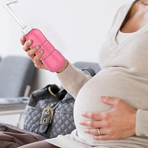 2pcs-Pack Peri Bottle 2IN1 Vaginal Douche- Postpartum and Perineal Care -Portable Hand Held 300ml Travel Bidet Sprayer for Women or Men -Handheld Jet Spray Bottle for Toilet-Portable Bidet-Blue+Pink - size: 2 pcs x 300 ml