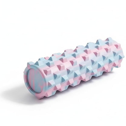 Gradient Foam Roller Deep Tissue Massage - High Density Trigger Point Muscle Roller for Back Pain & Yoga Recovery (2 Pack)