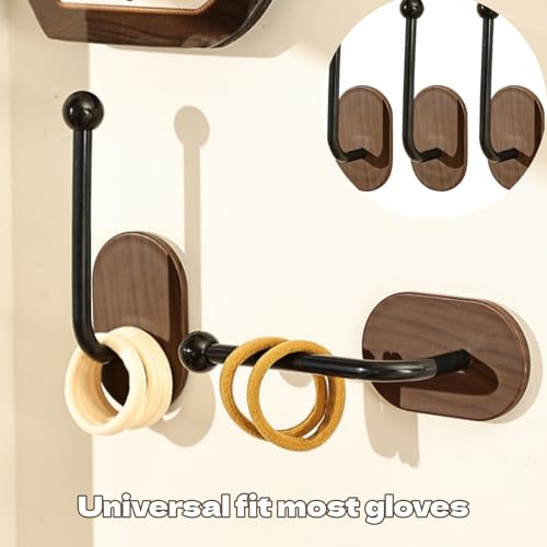 3Pcs Boxing Glove Wall Hooks Sturdy Boxing Glove Stand Wall Mounted Rack for Fitness Centers Easy Installation Universal Display Stand