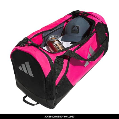 adidas Unisex Team Issue Sports Duffel Bag for Men and Women - color: Shock Pink/2
