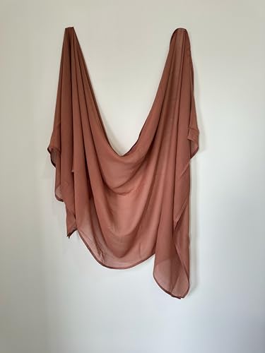 Stylish Premium Modal Viscose Hijabs for Women - color: Copper