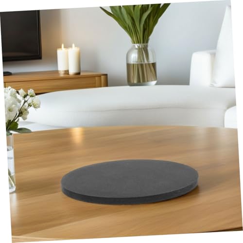 BESPORTBLE Fish Tank Mat Round Pad for Aquarium Non Slip Cushion with Shock Absorption for Stable Micro Landscape Bottles Durable Terrarium Pad for Fish Tank Safety
