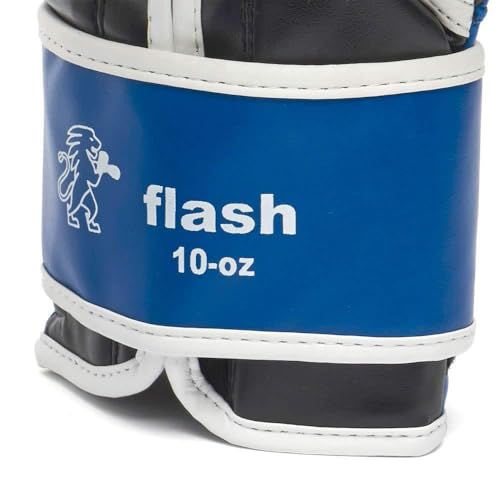 LEONE 1947, Flash Boxing Gloves - color: blue, size: 10ozM