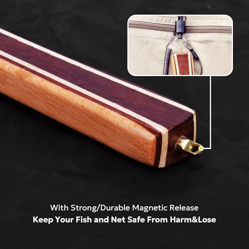 SF Fly Fishing Landing Net Soft Rubber Mesh Trout Net Catch and Release Net - style: Classic