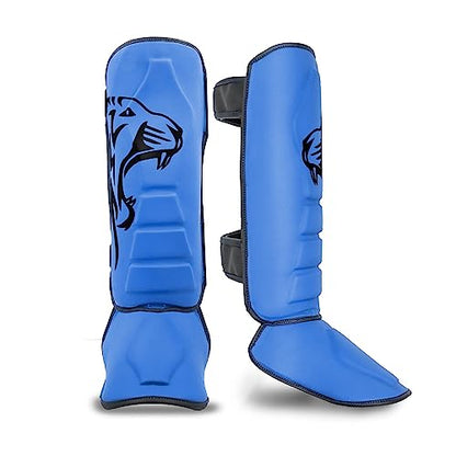 Jaguar PRO Series - Shin Instep for Boxing MMA Muay Thai Krav MAGA Training & Competition - size: Small-Medium