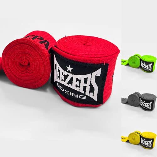 Geezers Prepare to Fight Hand Wraps - color: Red, size: 5m