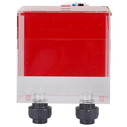 【???????????????????? ???????????????????????? ???????????????????????? ????????????????????】 5000L/H Acrylic Aquarium Overflow Box Air Pipe Overflow Box, Auto-Top-Off