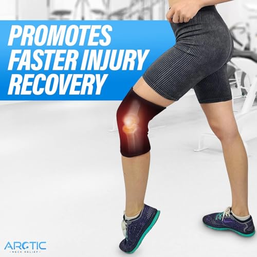 2 Pack | Premium Elbow Ice Pack Wrap & Knee Ice Pack Wrap - Reusable Gel Ice Sleeves, Leg Ice Compress, Arm Ice Sleeve, Elbow Ice Compression Wrap - Cold and Heat Therapy for Injuries - size: X-Large (2 Pack)