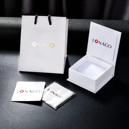 LONAGO Personalized Arabic Name Necklace with Birthstone Customized Arabic Pendant Necklace 925 Sterling Silver 10K 14K 18K Gold Arabic Name Pendant Necklace Gift for Women - color: sterling silver-yellow color