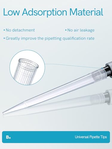 Pipette Tips 10mL 100pcs,1ml Universal Pipetting Tips, DNase/RNase Free and Pyrogen Free, Low Retention, Laboratory Liquid Handling, Autoclavable, Polypropylene (PP) - size: 10mL(100PCS)