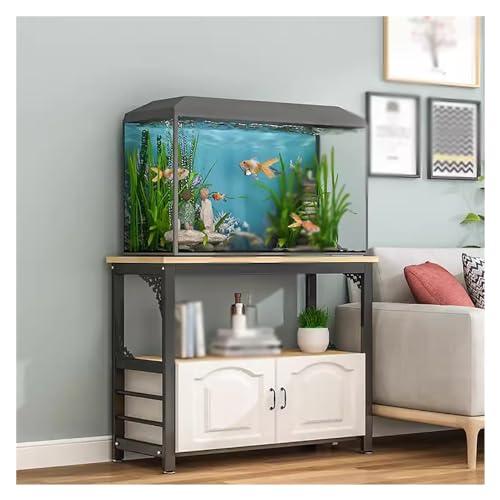 10 20 30 Gallon Fish Tank Stand Holder Modern Aquarium Stands Breeder Tank Stand Rack Reptile Tank Stand Holder（#1-60x30x70cm） - color: #1, size: (LxWxH)60x30x70cm