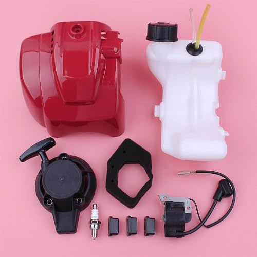 Replacement Part for Top Cylinder Engine Cover Fuel Tank Starter Ignition Coil Kit Fits for H0nda GX25#dupart2463018