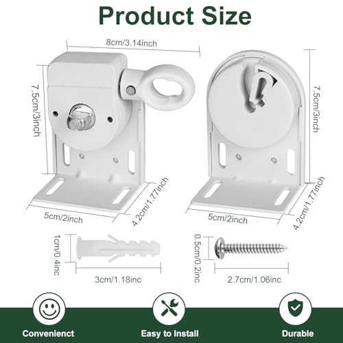 Universal Replacement Installation Accessories - color: White