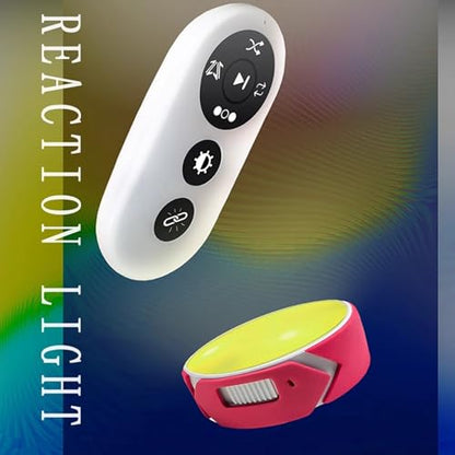 OVARIA Speed Agility Training Lights, Reaction Training Equipment with Remote Control, Portable Sports Fitness Trainer for Basketball, Soccer and Lacrosse (Size : 6) - size: 6