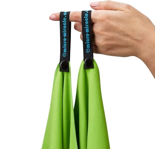 XL 여행용 타월 - 2in1 대형 빠른 건조 엑스트라 소프트 극세사, 13가지 색상, 체육관, 수영 연습, 여행, 배낭여행, 캠핑, RV, 해변, 비상 가방, 기숙사, 작은 집, 밴 또는 캠핑카용 경량 - color: 초록색.