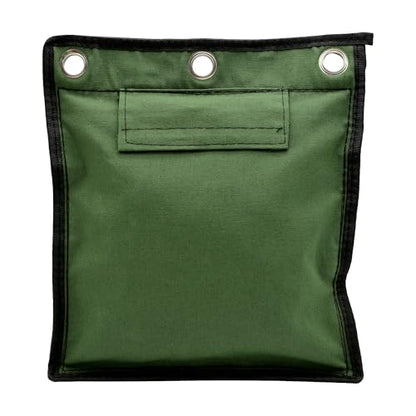 Wing Chun Wall Bag Canvas Leather Punch Bag for Kung Fu Boxing Training - color: BLACK