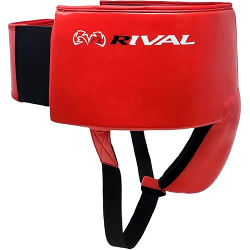 RIVAL Boxing RNFL10 Pro 360 파울 방지 사타구니 프로텍터, 15mm 이중 밀도 폼 패딩, 가볍고 편안한 보호 컵 - color: 레드, size: 소형