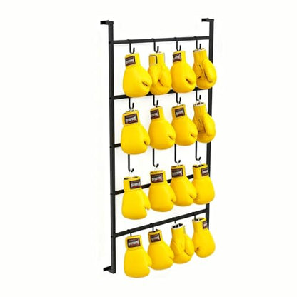 Wall Mounted Boxing Glove Storage Rack, Large Boxing Glove Storage Showshelves Rack Wall Mount Dryer, 5 Tiers, for Gym Home Training Room Shopping Center Taekwondo Gym - size: Holds 10 Pairs